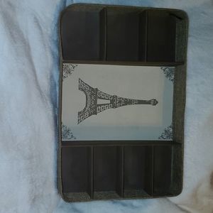 Paris themed jewelry tray